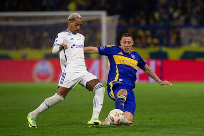 Cristian Lema es titular en Boca para visitar a Cruzeiro este jueves en Brasil