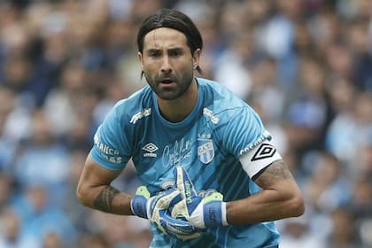 Cristian Lucchetti, hoy titular en Atlético Tucumán