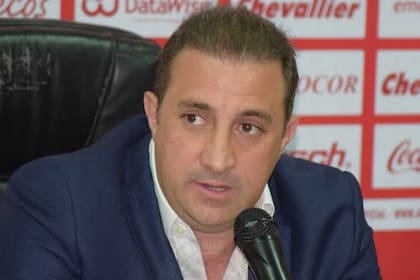 Cristian Malaspina, presidente de Argentinos y candidato a presidir la Liga Profesional