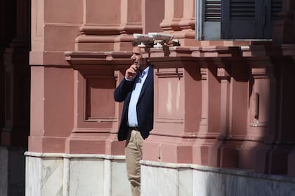 Cristian Ritondo en la Casa Rosada