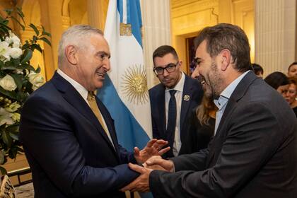 Cristian Ritondo en la celebración del Día de la Independencia en la Embajada de Estados Unidos