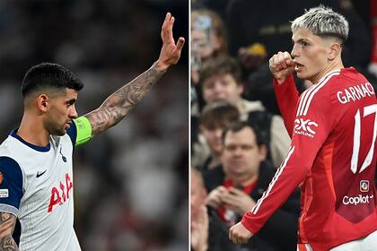 Cristian Romero y Alejandro Garnacho son los únicos argentinos que están disponibles para la final de la Europa League