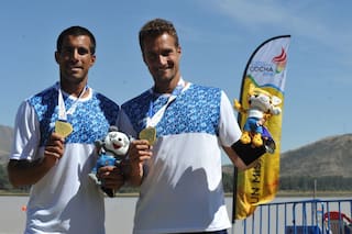 Juegos Odesur: el remo y el patín, las primeras medallas doradas para Argentina