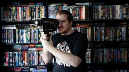 Cristian Sema, coleccionista de VHS