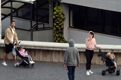 Cristiano fue descubierto por las calles de Funchal este domingo
