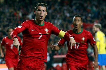 Cristiano hizo el gol del triunfo para Portugal ante Suecia