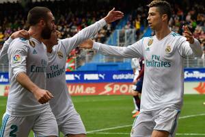 Cristiano salvó a Real Madrid: hizo los goles en el triunfo por 2-1 ante Eibar