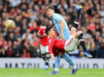 Cristiano Ronaldo estuvo cerca de empatar de una manera acrobática