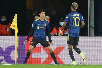 Cristiano Ronaldo festeja su gol ante Villarreal, el 800 en su carrera