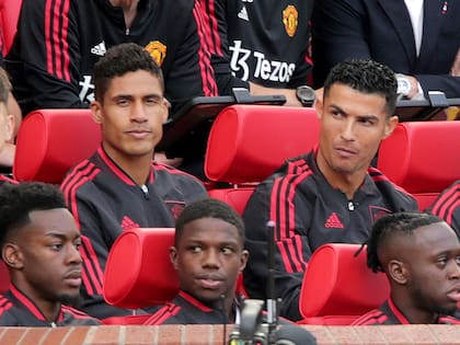 Cristiano Ronaldo fue suplente en el primer partido de la Premier League con Manchester United