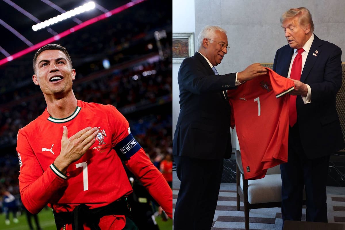 Cristiano Ronaldo le regaló una camiseta a Donald Trump: el mensaje cargado de simbolismo que le escribió - LA NACION