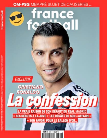 Cristiano Ronaldo rompió el silencio en France Football