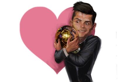 Cristiano y su nuevo Balón de Oro 2013