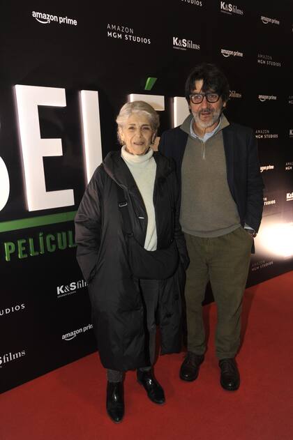 Cristina Banegas y César Troncoso, quien también forma parte del elenco de la película que estará en competencia en el Festival de San Sebastián
