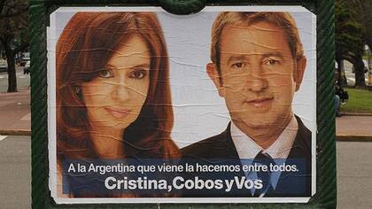 Cristina, Cobos y vos, fue la campaña del Frente para la Victoria de 2007