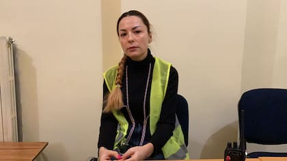 Cristina, docente de jurisprudencia en la Academia de Policía local, de 31 años