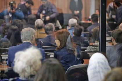 Cristina en Comodoro Py