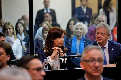 Cristina en Comodoro Py