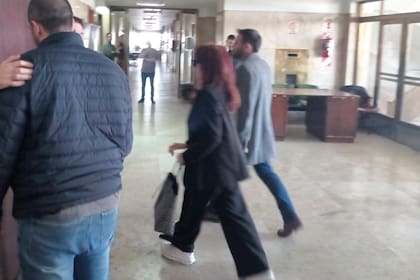 Cristina Fernández de Kirchner en los tribunales de Comodoro Py