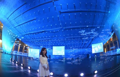 Cristina Fernández de Kirchner inauguró el CCK en 2015