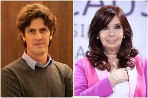 Cristina Fernández de Kirchner y Martín Lousteau