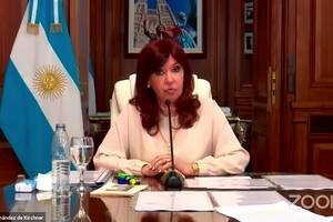 Cristina Kirchner ante el tribunal, en marzo de 2021: “El lawfare sigue en su pleno apogeo”