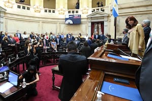 Cristina Kirchner comandó la sesión preparatoria del Senado de la Nación