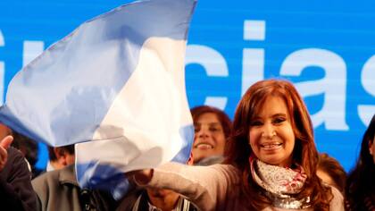 "Hemos ganado", dijo Cristina Kirchner en el búnker de Unidad Ciudadana