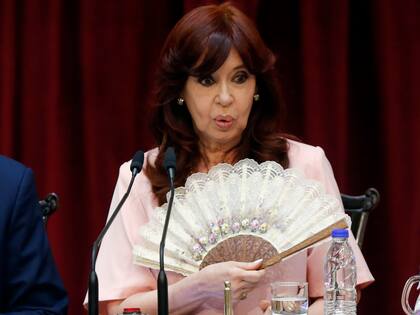 Cristina Kirchner, durante la sesión de la Asamblea Legislativa