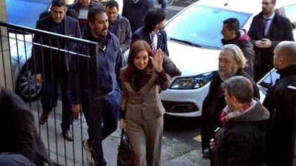 Cristina Kirchner en Comodoro Py