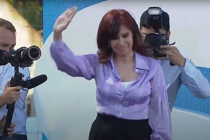 Cristina Kirchner en el acto