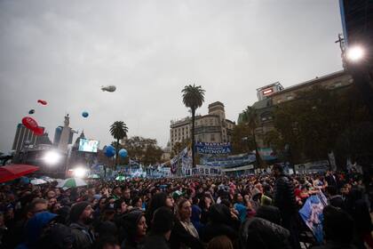 Cristina Kirchner en el acto del 25 de mayo
