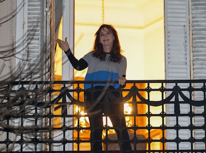 Cristina Kirchner en San José 1111, lugar de su detención domiciliaria