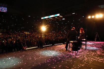 Cristina Kirchner encabeza en San Juan un acto de homenaje a Eva Perón