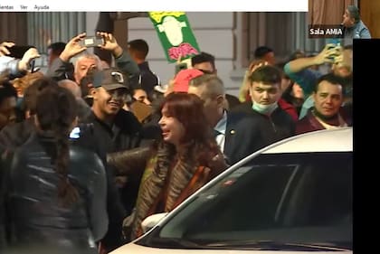 Cristina Kirchner, la noche del atentado