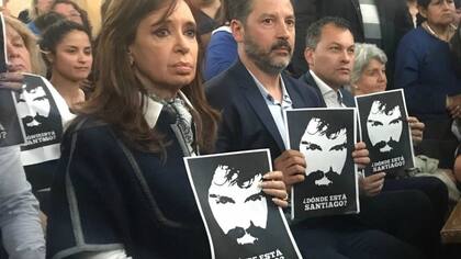 Cristina Kirchner participó de una misa por la aparición con vida de Santiago Maldonado