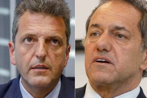 Cristina Kirchner, Sergio Massa y Daniel Scioli