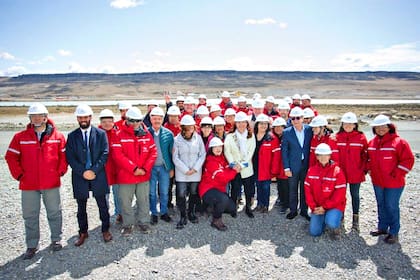 Cristina Kirchner visitó las represas en enero pasado