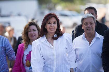 Cristina Kirchner y Abel Furlán, en Pilar: la vice no escatimó críticas hacia el Gobierno