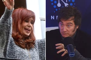 Cristina Kirchner y Javier Milei