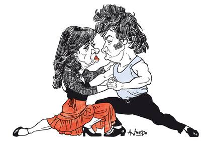 Cristina Kirchner y Javier Milei