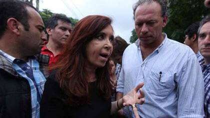 Cristina Kirchner y Sergio Berni