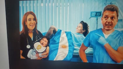 Cristina, la partera de Milei