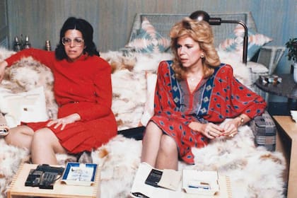 Cristina Onassis y Marina Dodero, en una foto del álbum íntimo de Marina