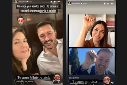 Cristina Pérez y sus últimos posteos de amor demostrando así que sigue enamorada del candidato a vicepresidente de Juntos por el cambio, Luis Petri