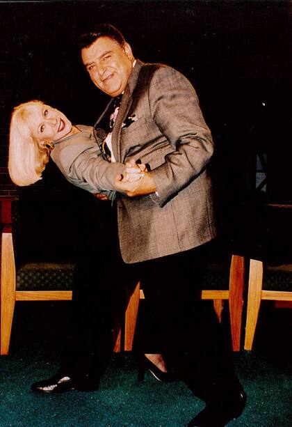 Cristina Saralegui y Don Francisco se hicieron amigos en el programa "Sábado Gigante" (Facebook/Cristina Saralegui)