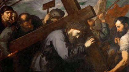 Cristo cargando la cruz en la Colección del Museo de Historia del Arte de Viena