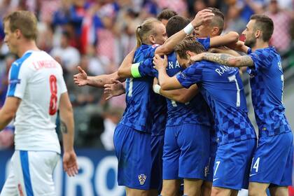 Croacia ganaba 2-0