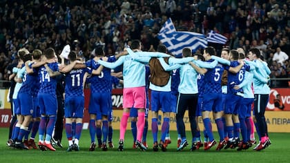 Croacia se nutre de la pasión: la celebración tras ganarle el repechaje a Grecia