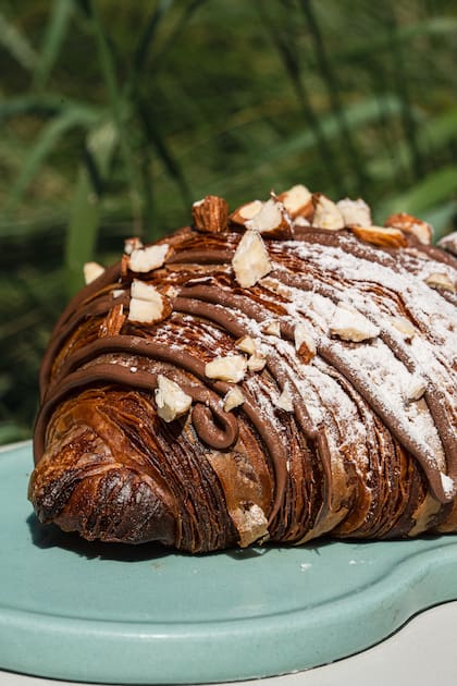 Croissant relleno con Nutella de Bilbo